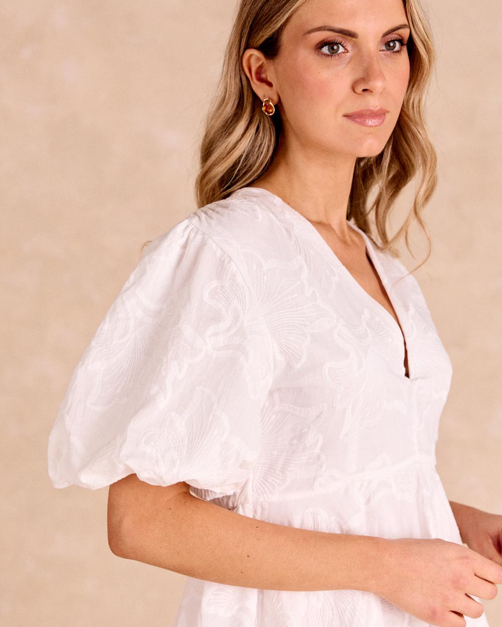 Robe courte ballon Klara