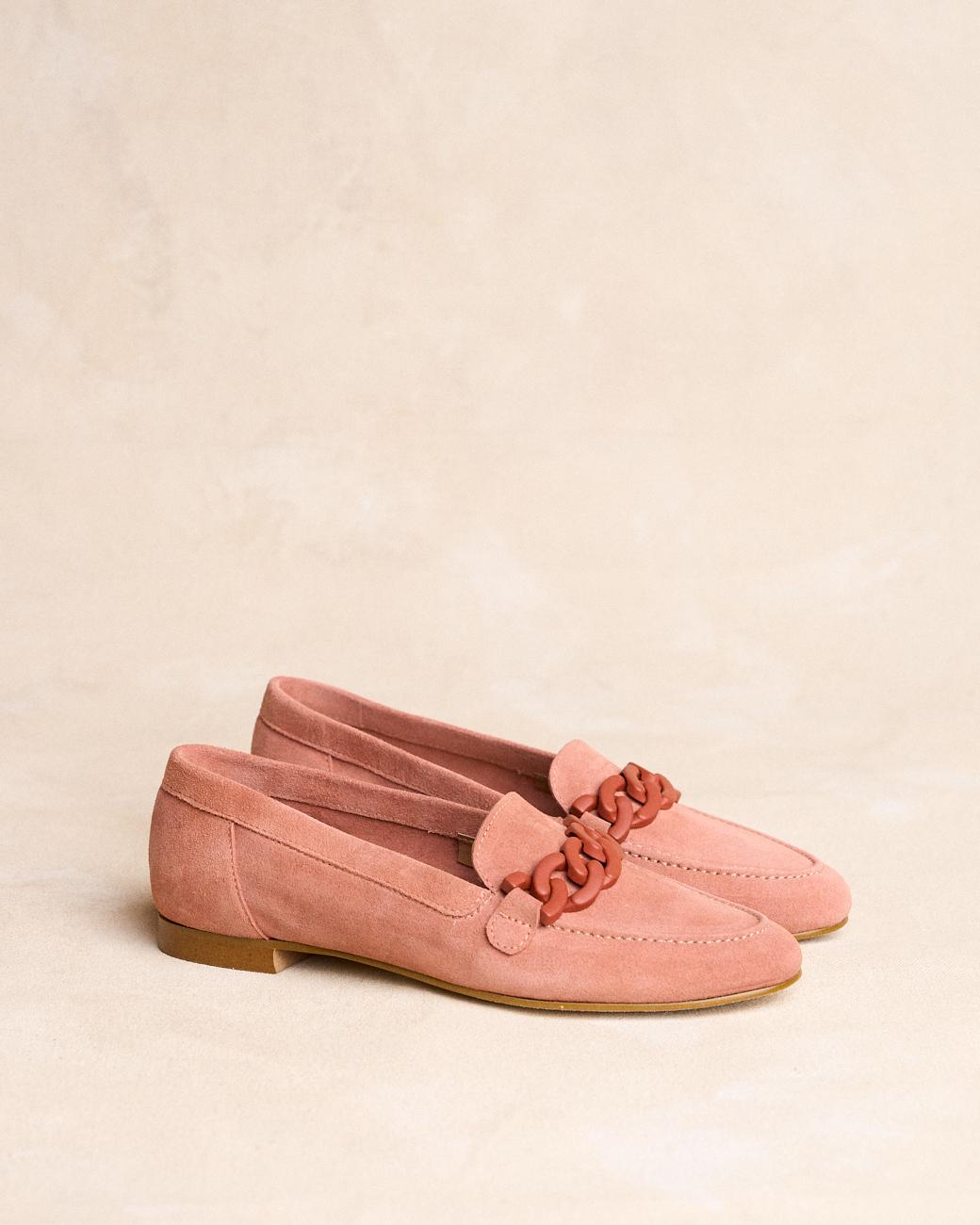 Mocassin en Cuir Velours Dalia