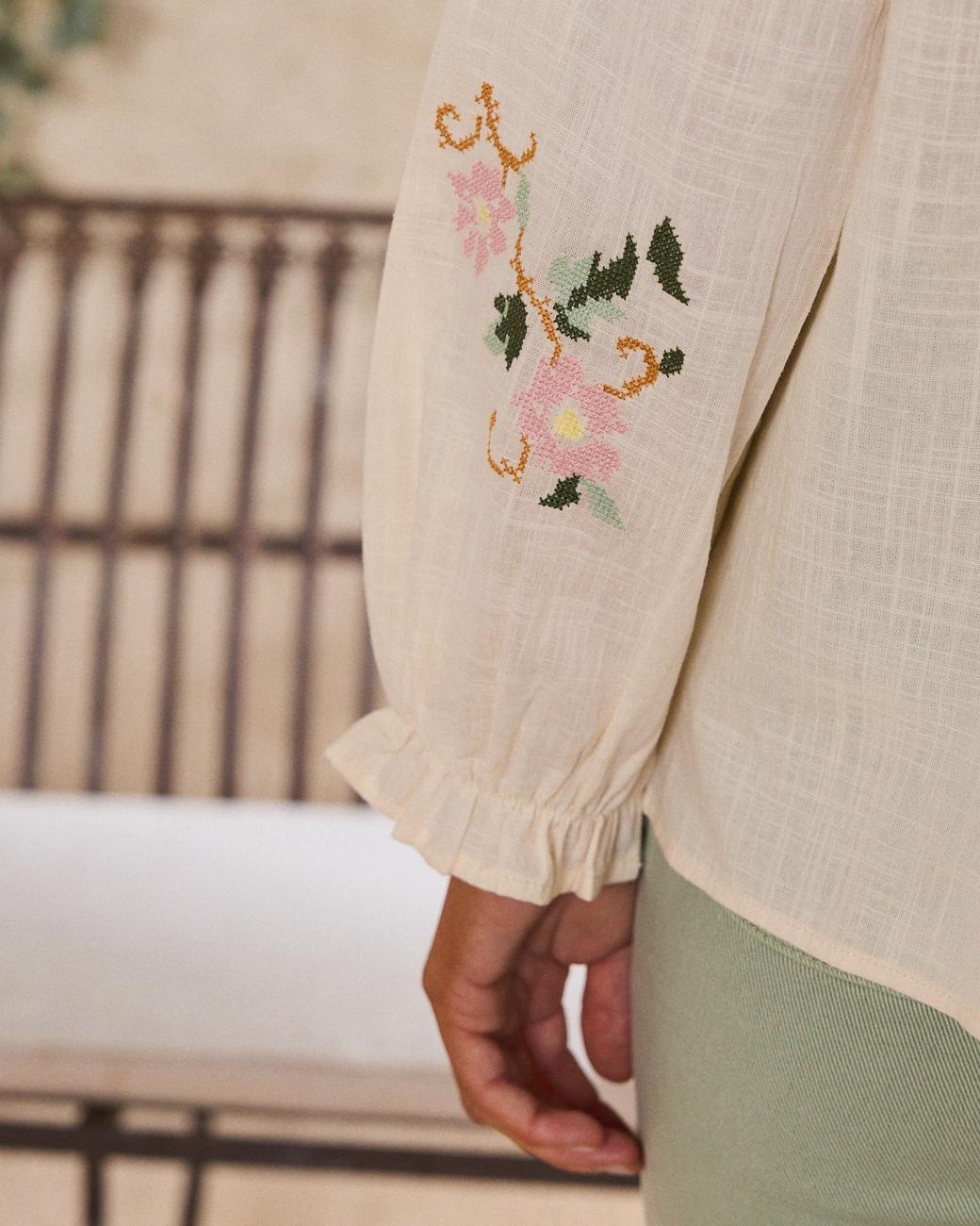 Camisa Bordados Julieta