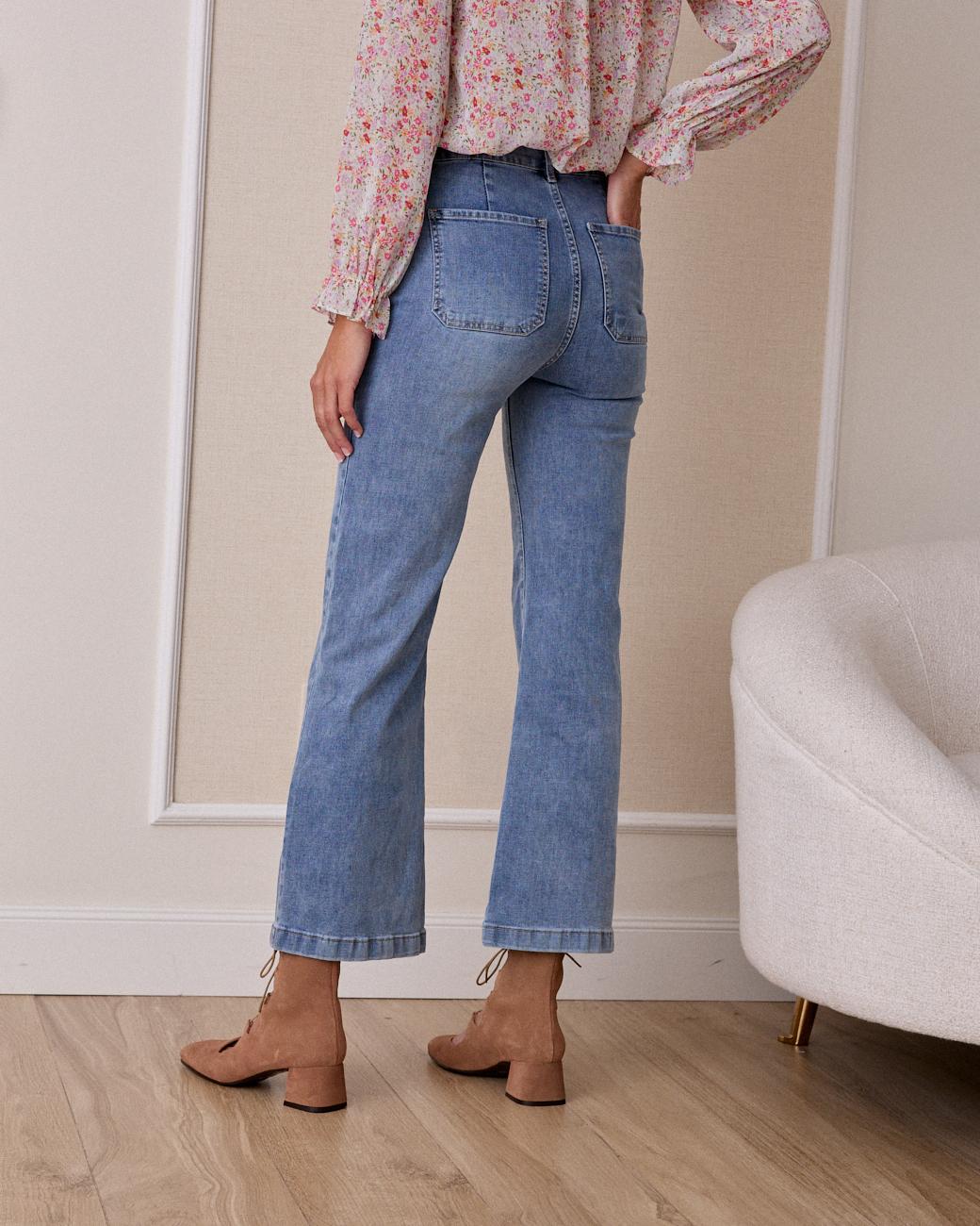 Pantalón Vaquero Botones Thea