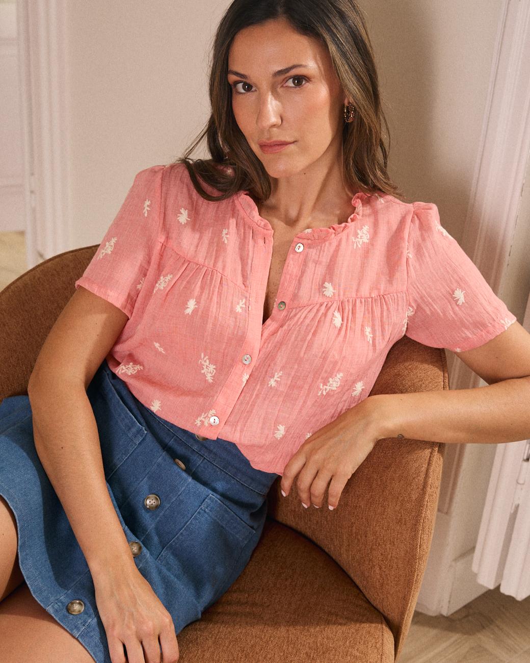 Camisa Bordado Liara