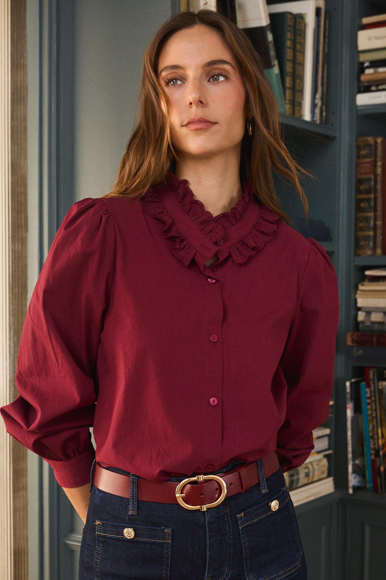 Rinna Collar Shirt