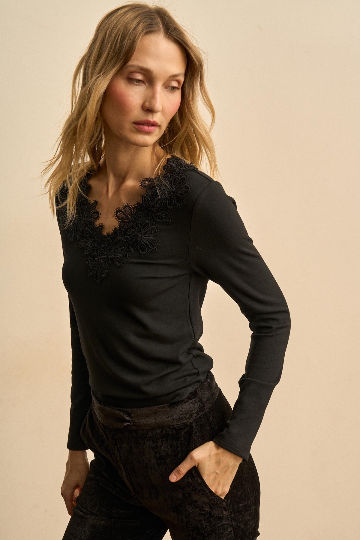 Top Encaje Floral Éliora
