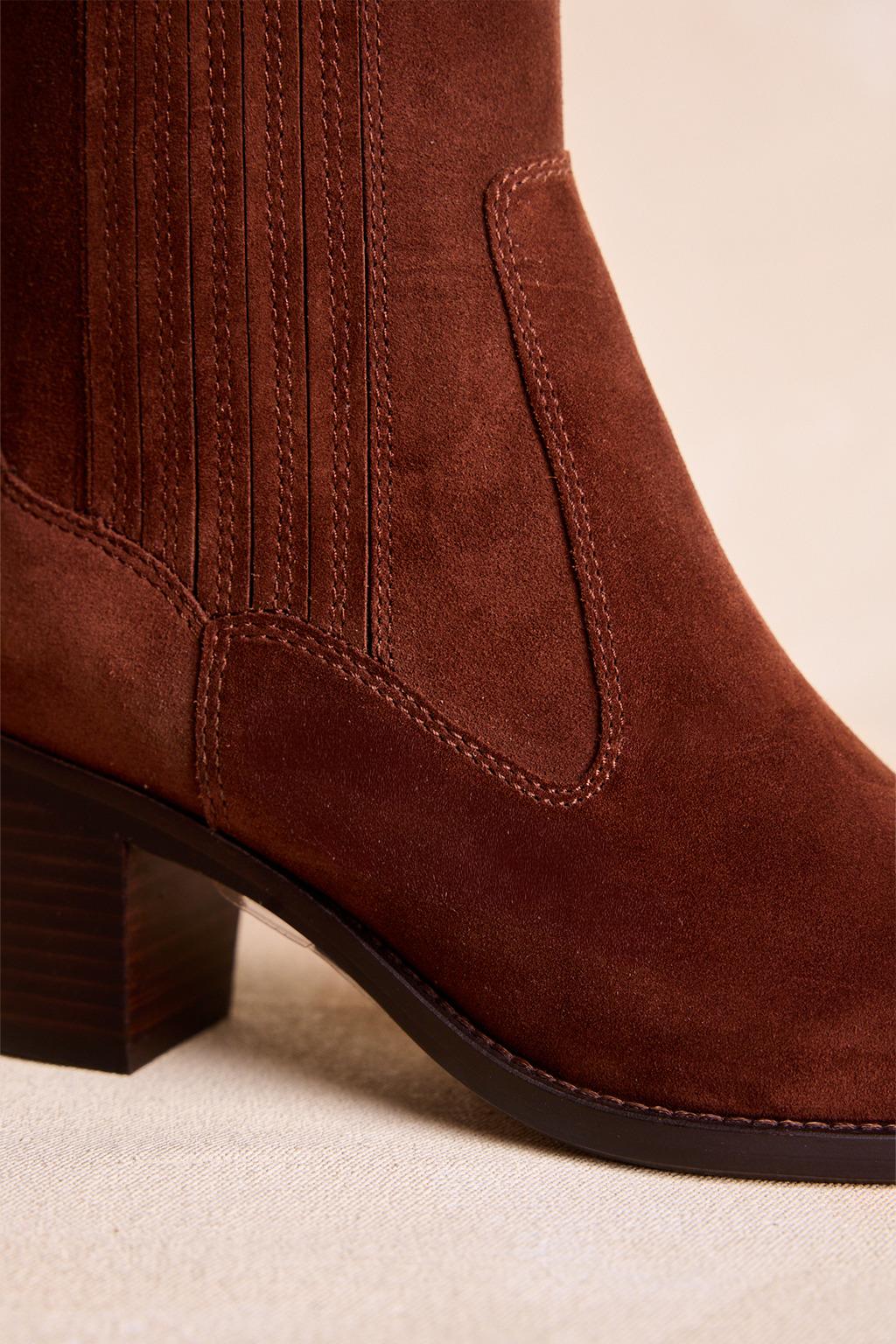 Serena Leather Ankle Boot