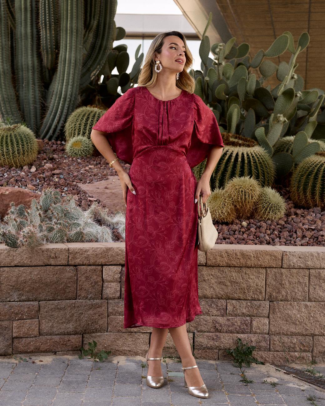 Vestido Estampado Cirene
