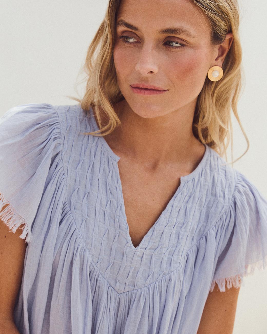 Blusa Azul Dafne