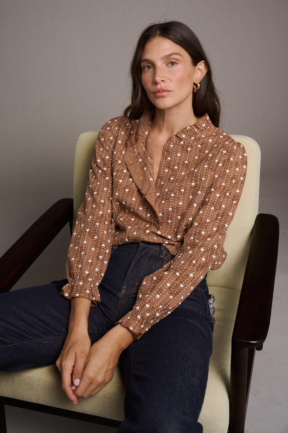 Ninon Heart Blouse