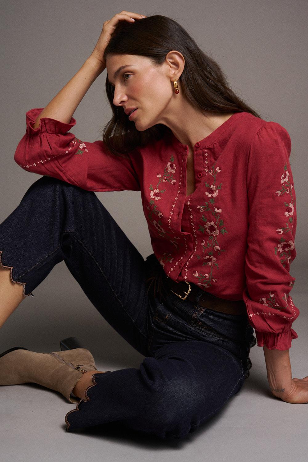 Camisa Floral Garance
