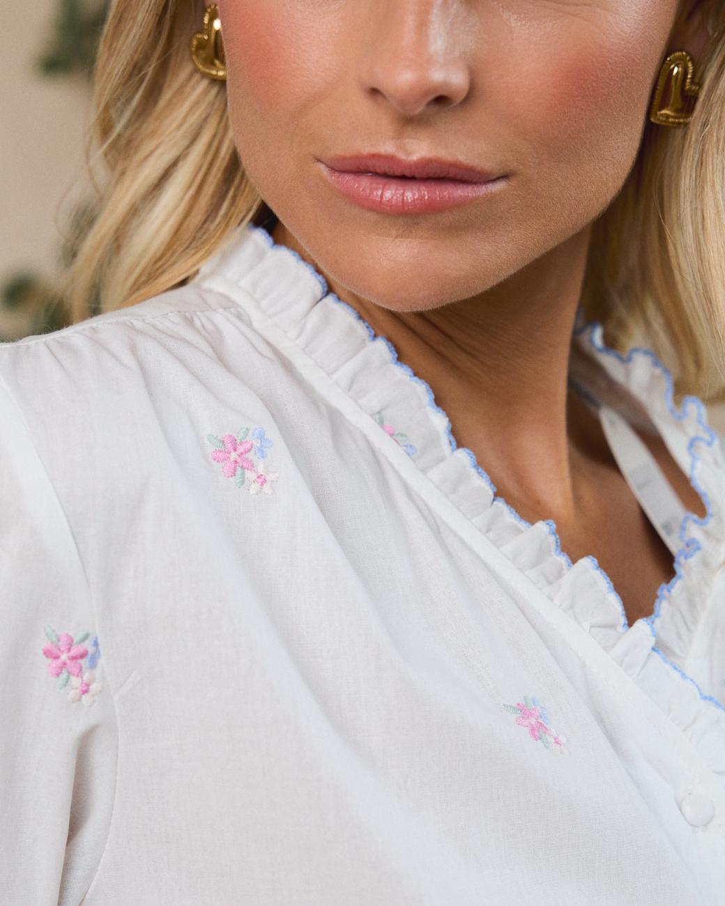 Rocío Deep V Shirt