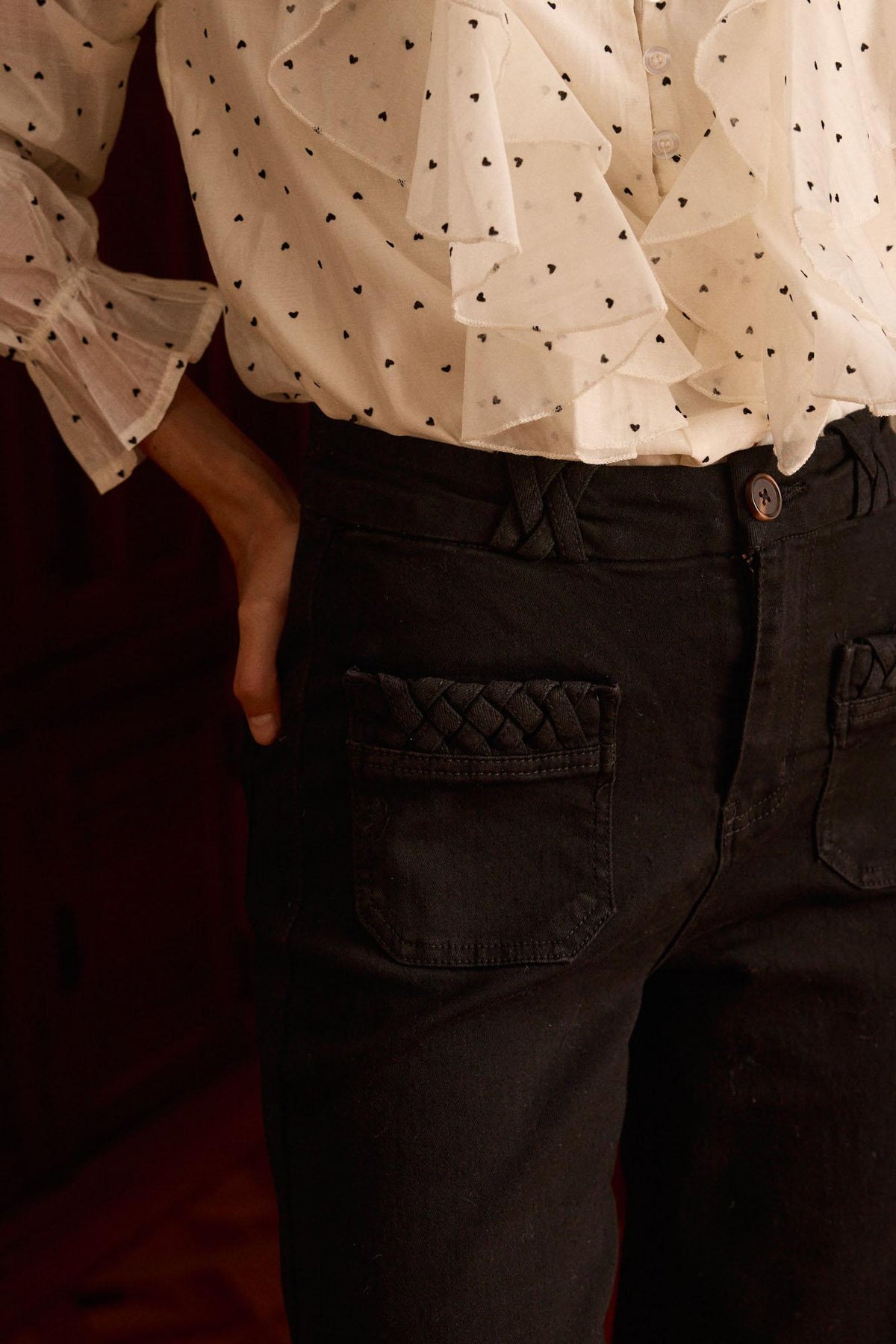 Pantalón vaquero bolsillos Fergy