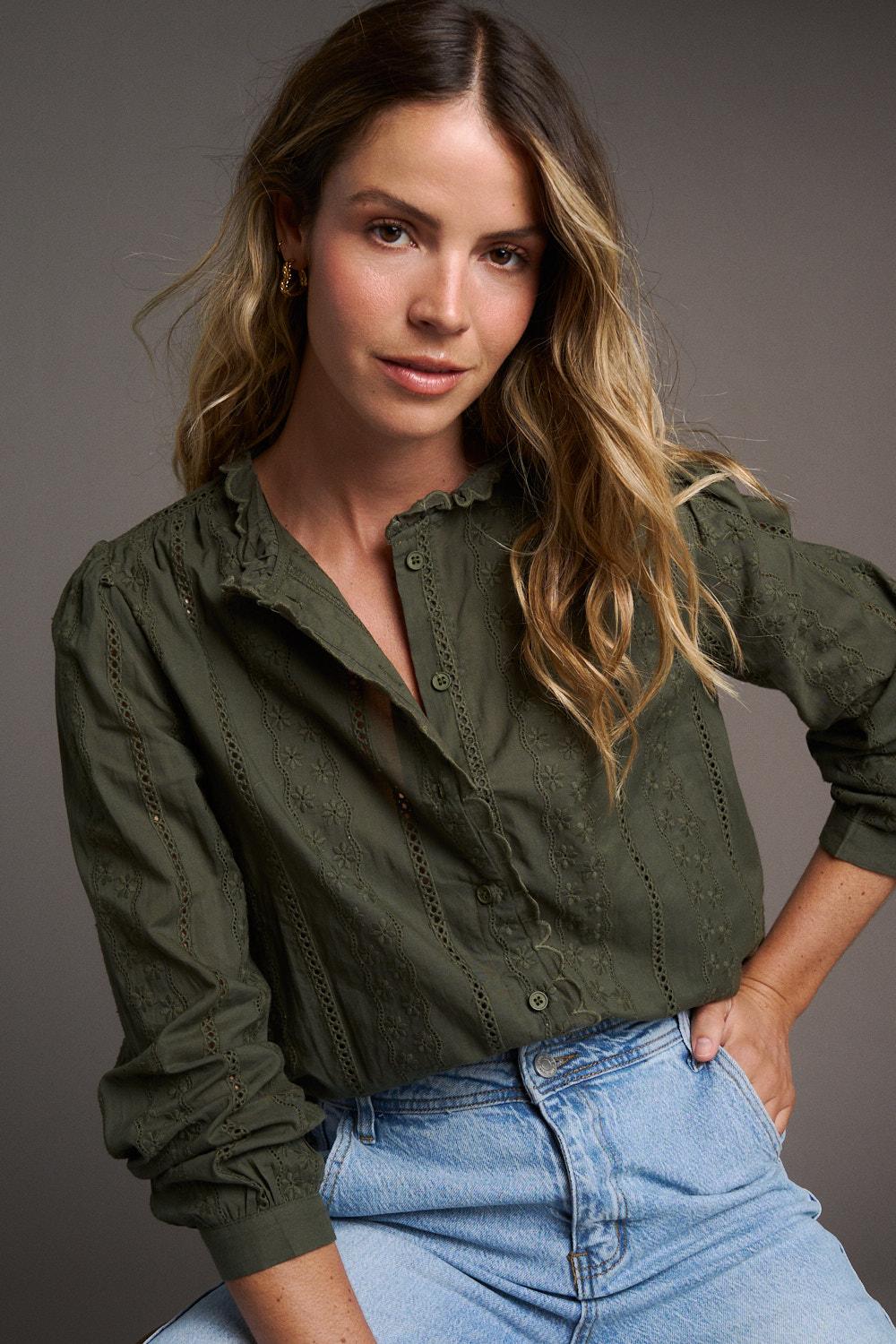 Anaëlle Lace Blouse