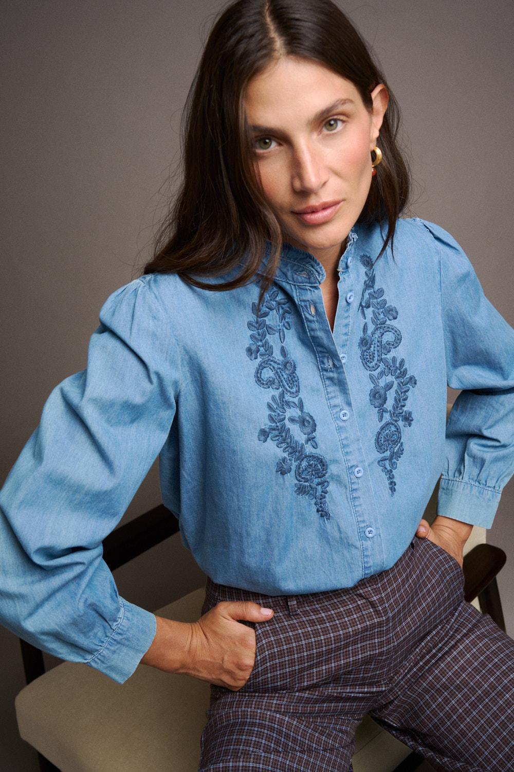 Blusa Denim Miranda