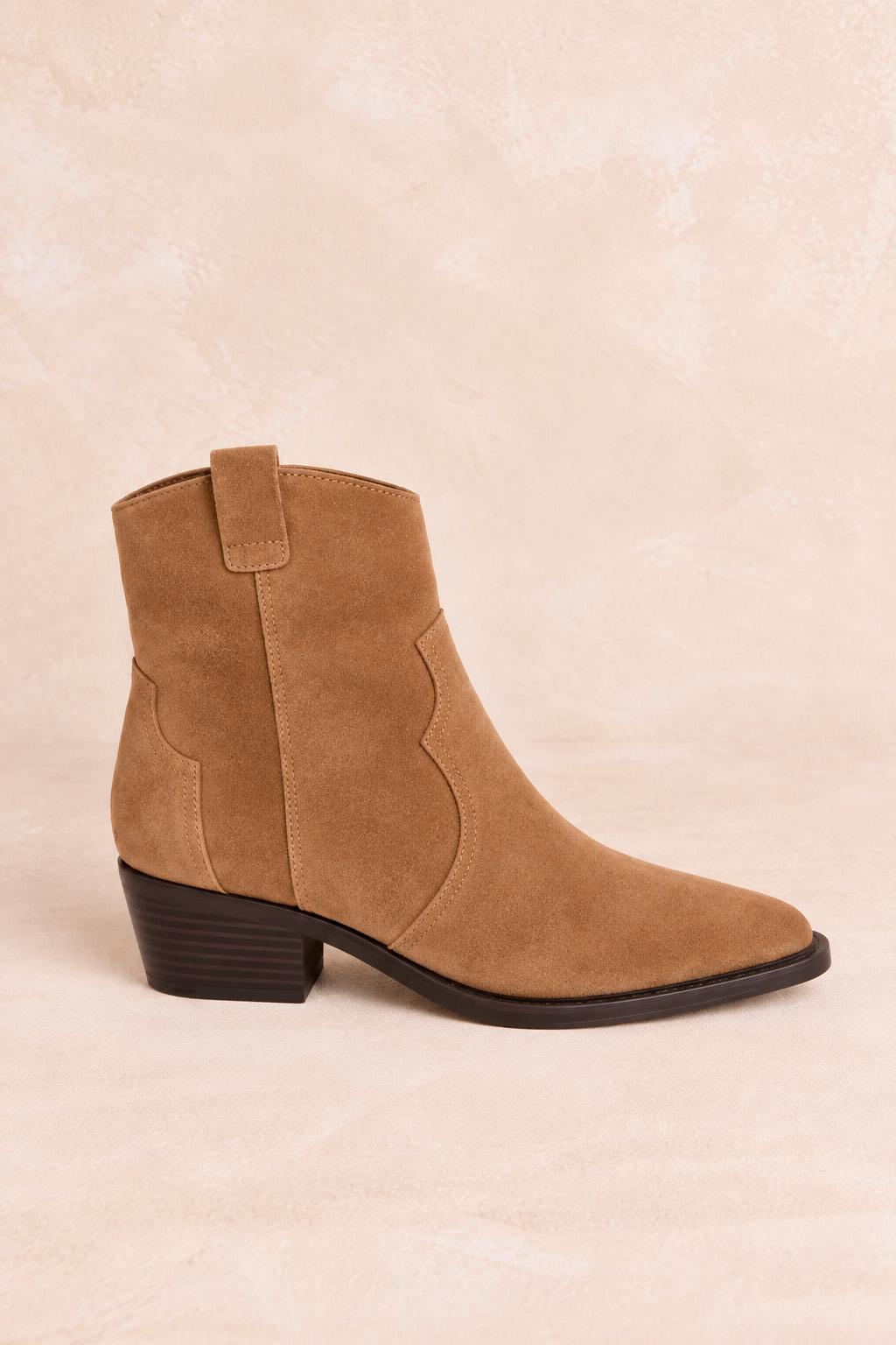 Bottine en cuir Betti