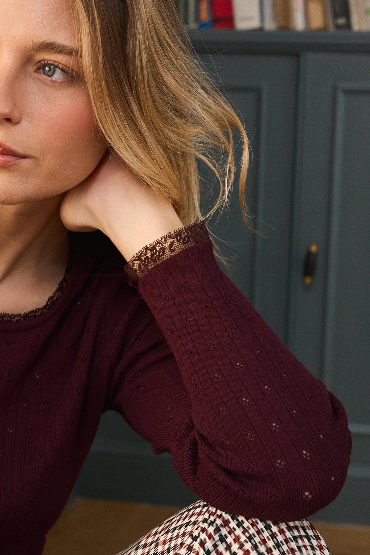 Sanara Openwork Sweater