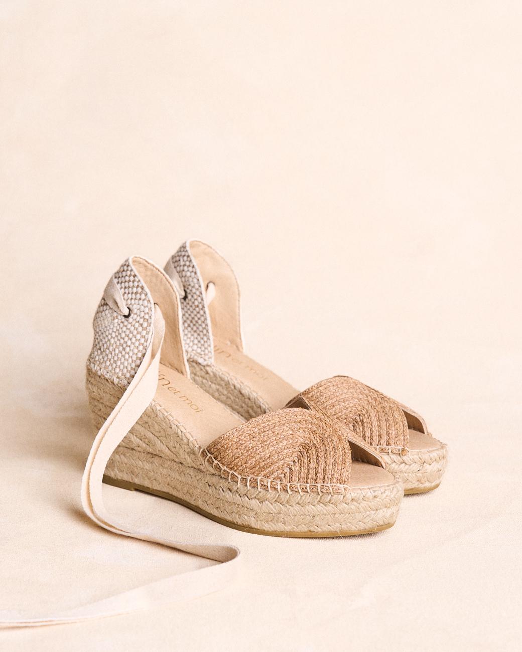 Espadrille compensée Altea