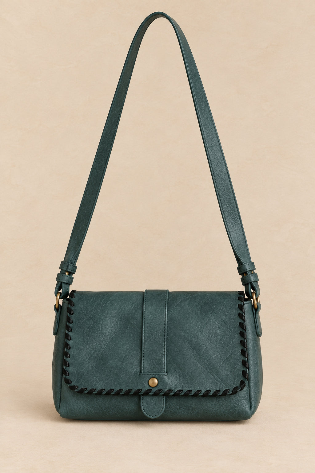 Rennes Green Crossbody Bag