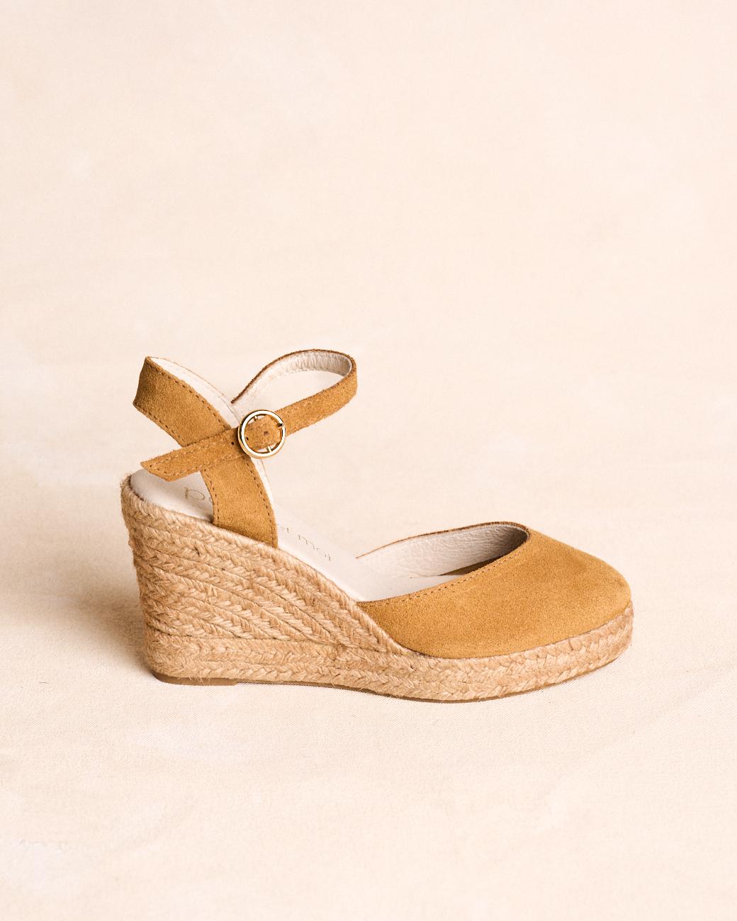 Espadrille camel Olatz