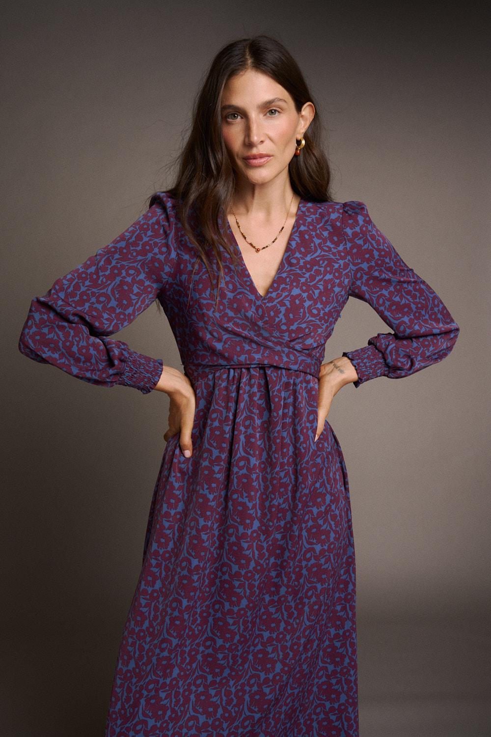 Robe portefeuille Salomé