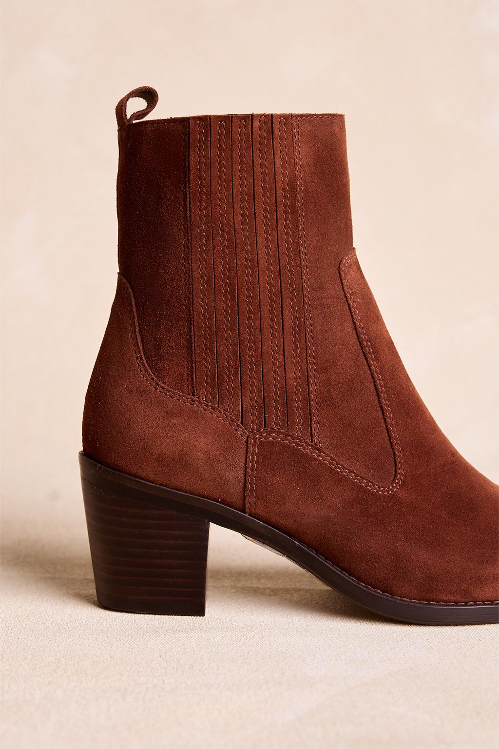 Serena Leather Ankle Boot