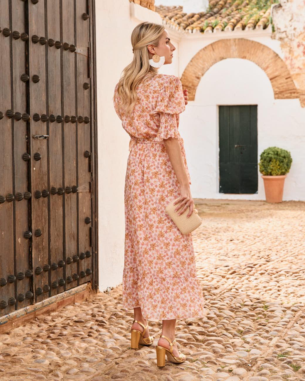 Robe fleurs Opera