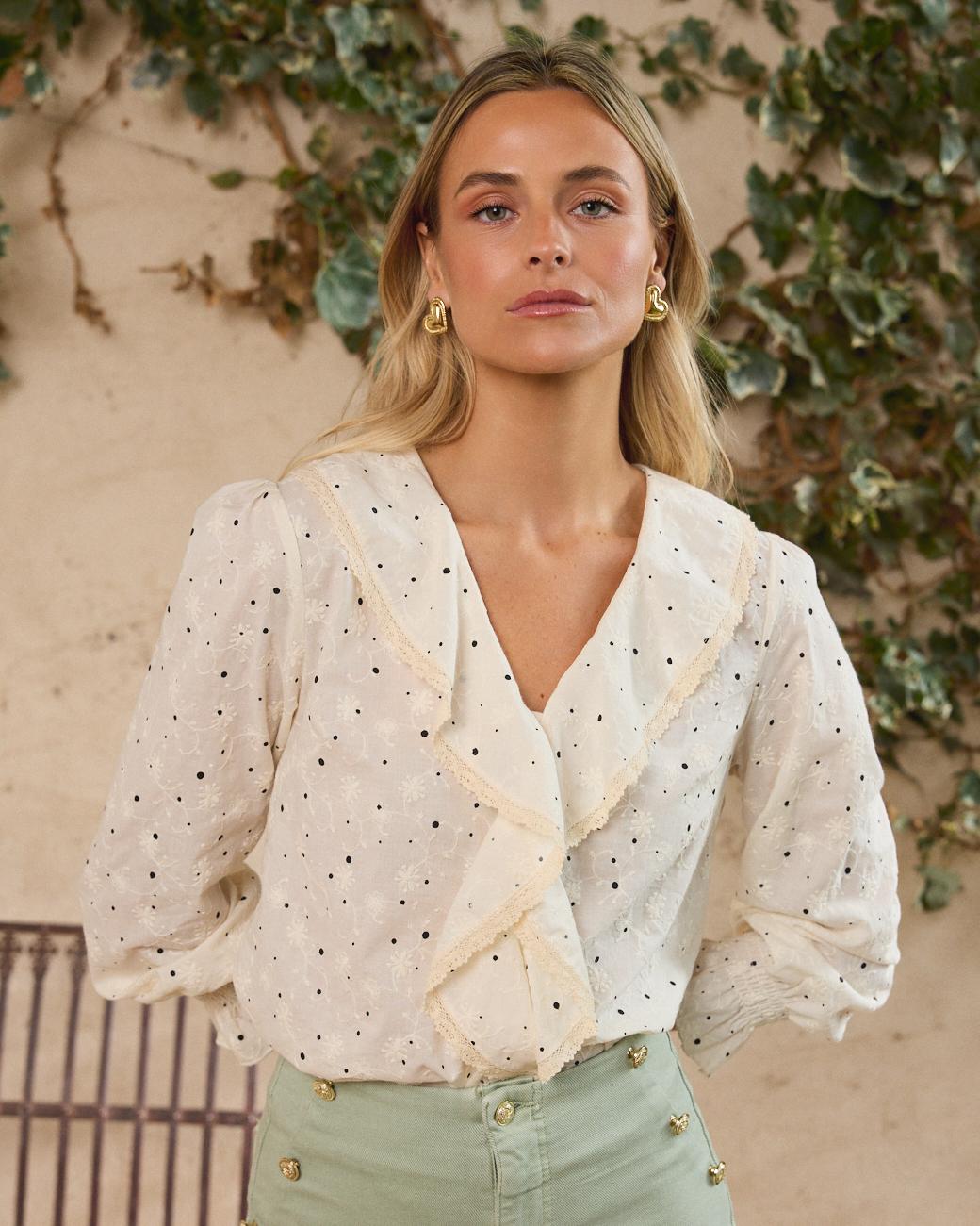 Camisa Volante Lucía
