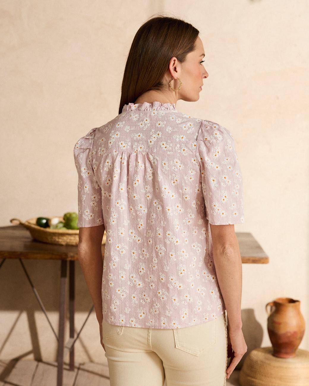 Blusa Margaritas Leonor