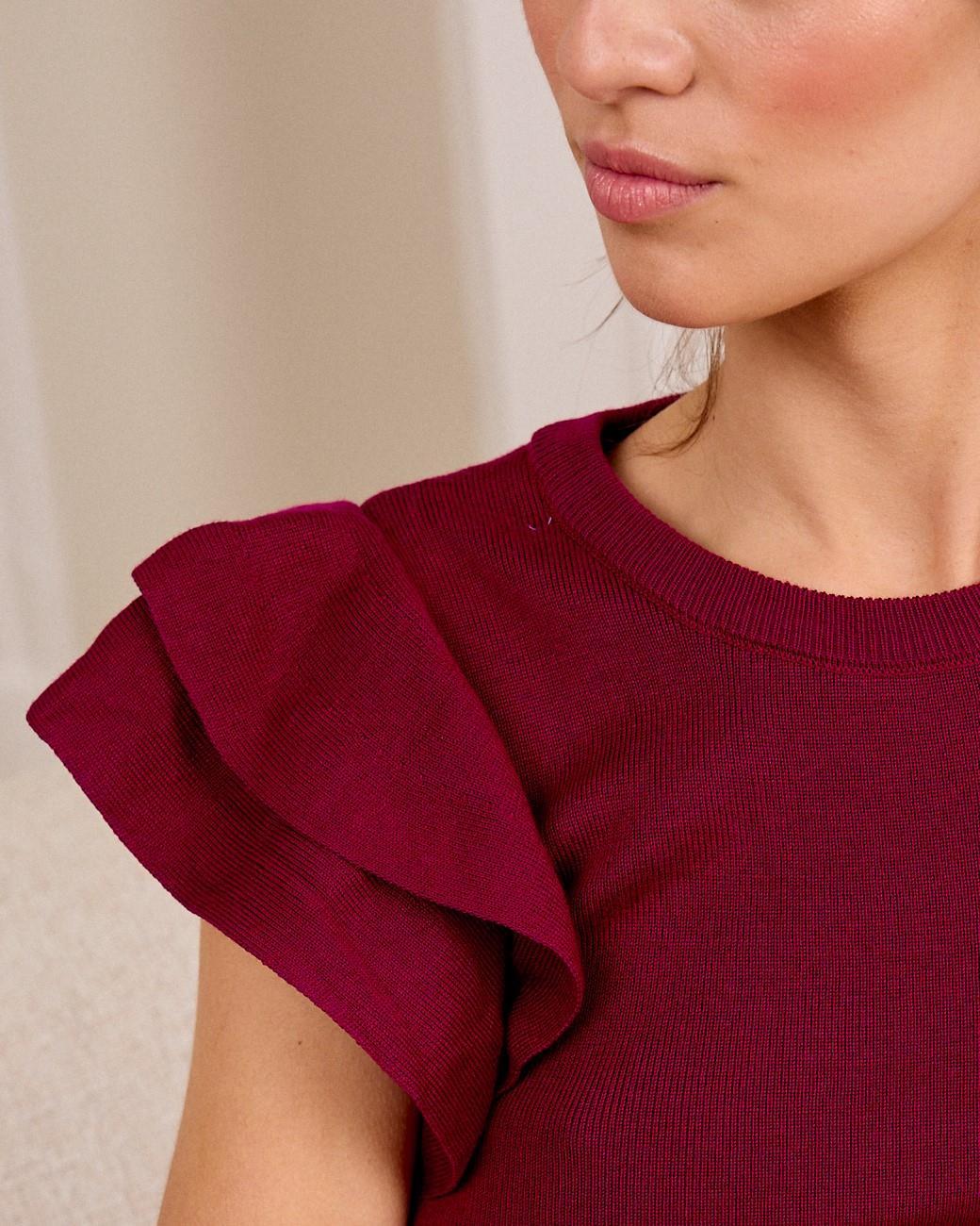 Hailey Ruffle Sleeve Top