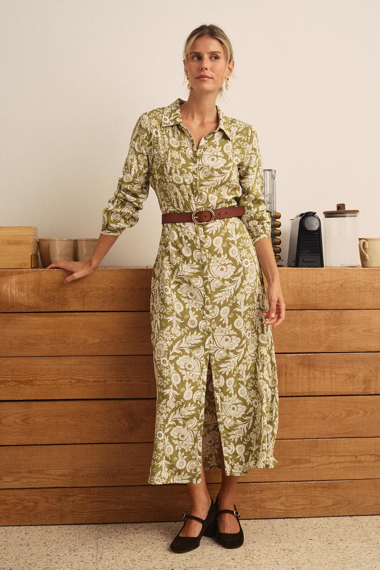 Vestido Midi Olive