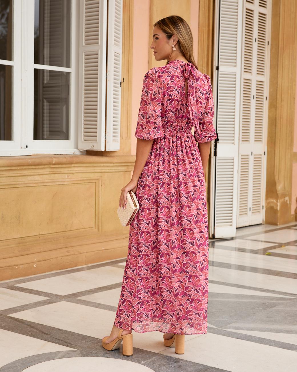 Nola Print Dress