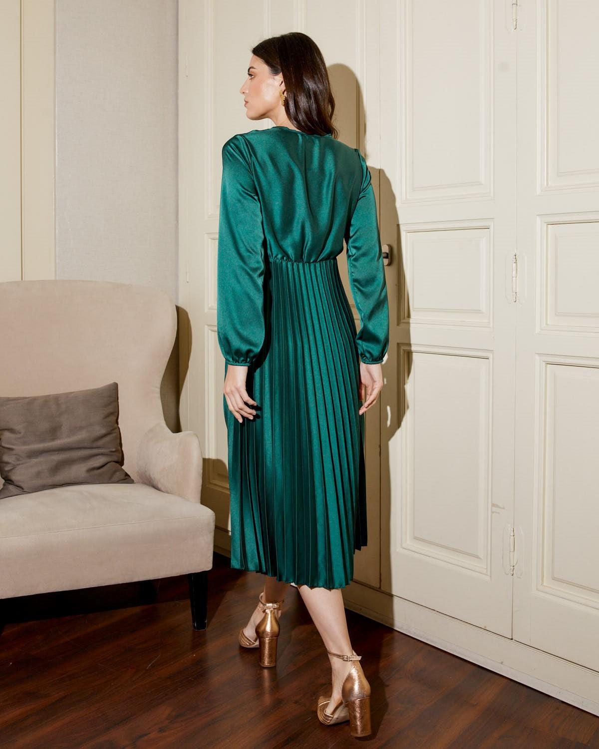 Vestido Plisado Mireia