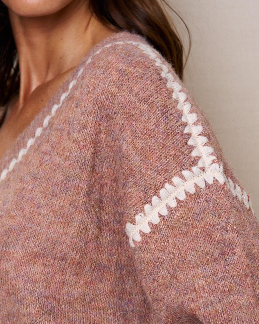 Sweater Pico Rosalinda