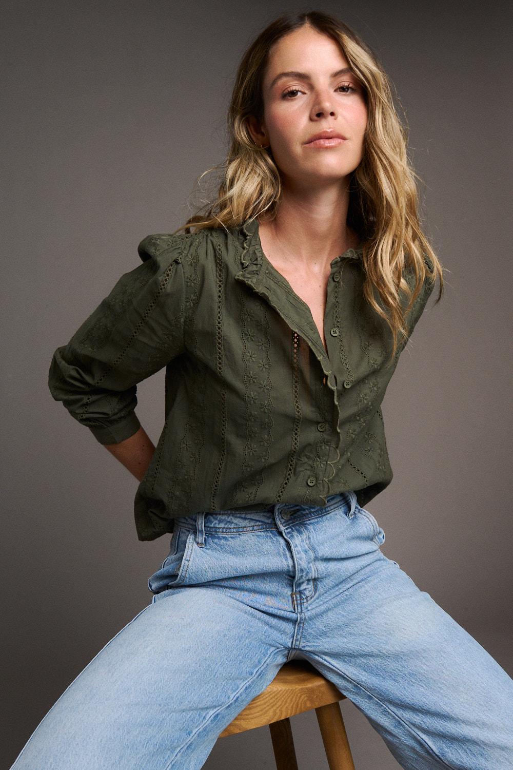 Anaëlle Lace Blouse