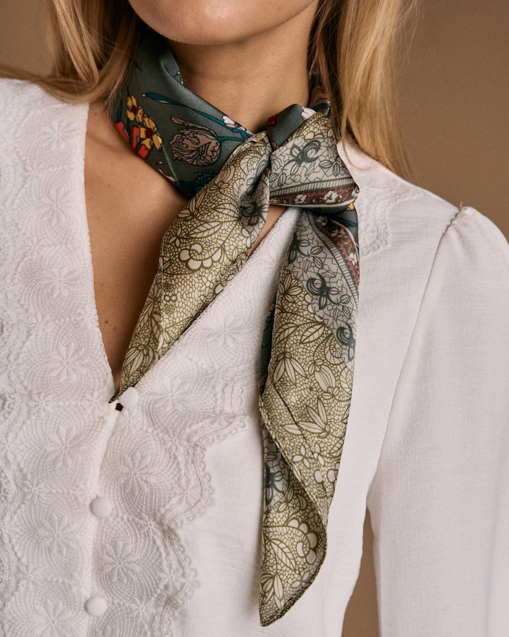 Camisa Detalle Bordado Greta