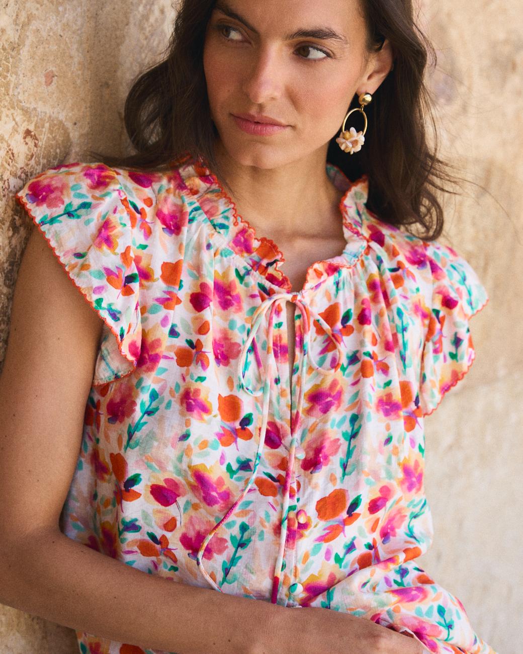 Camisa Flores Agustina