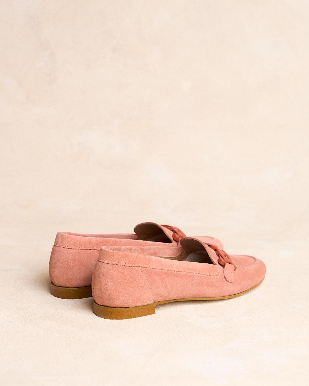 Mocassin en Cuir Velours Dalia