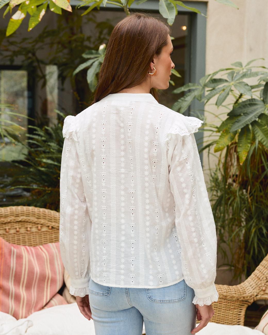 Chemise blanche Ada