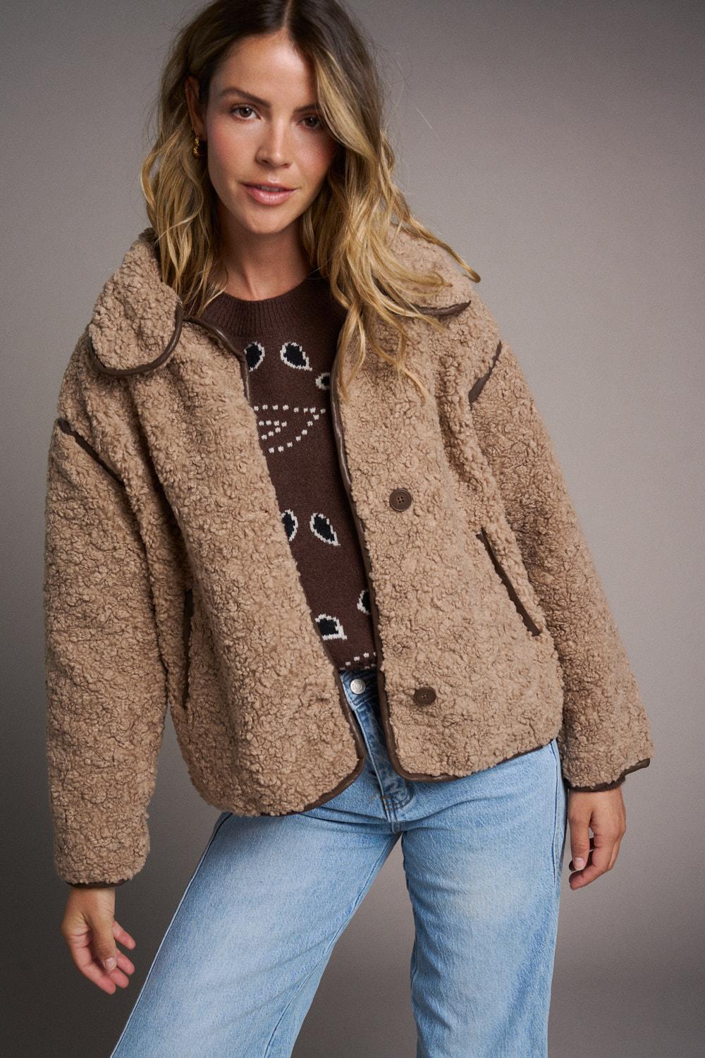 Océane shearling coat