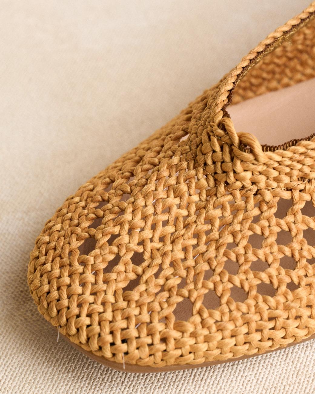 ballerines moutarde Uxue