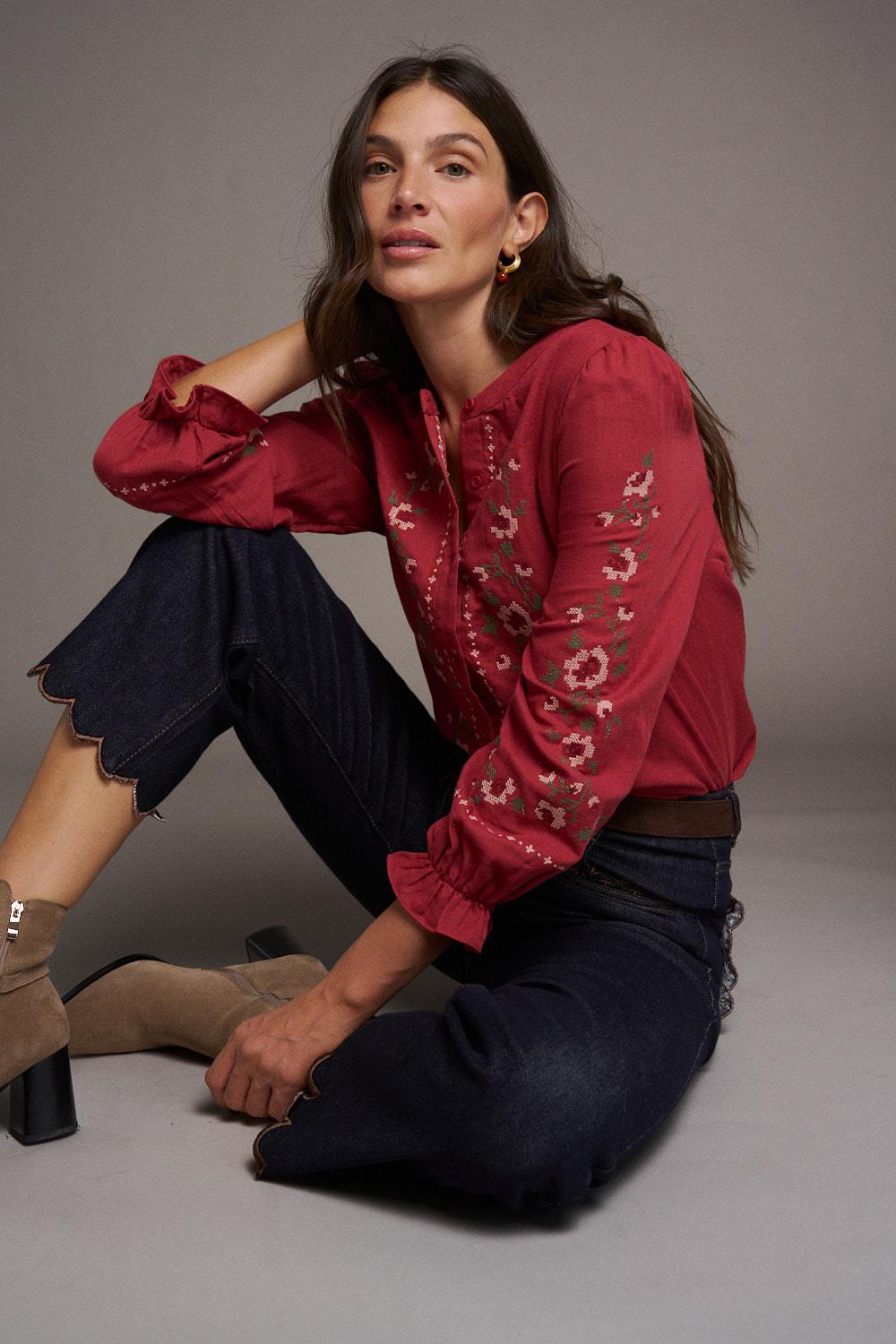 Camisa Floral Garance
