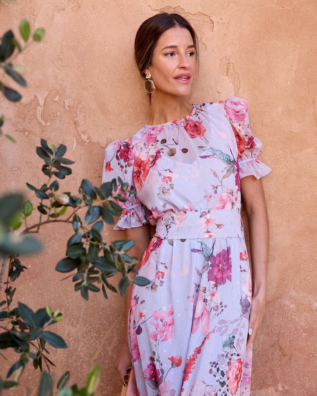 Vestido Flores Capuccine