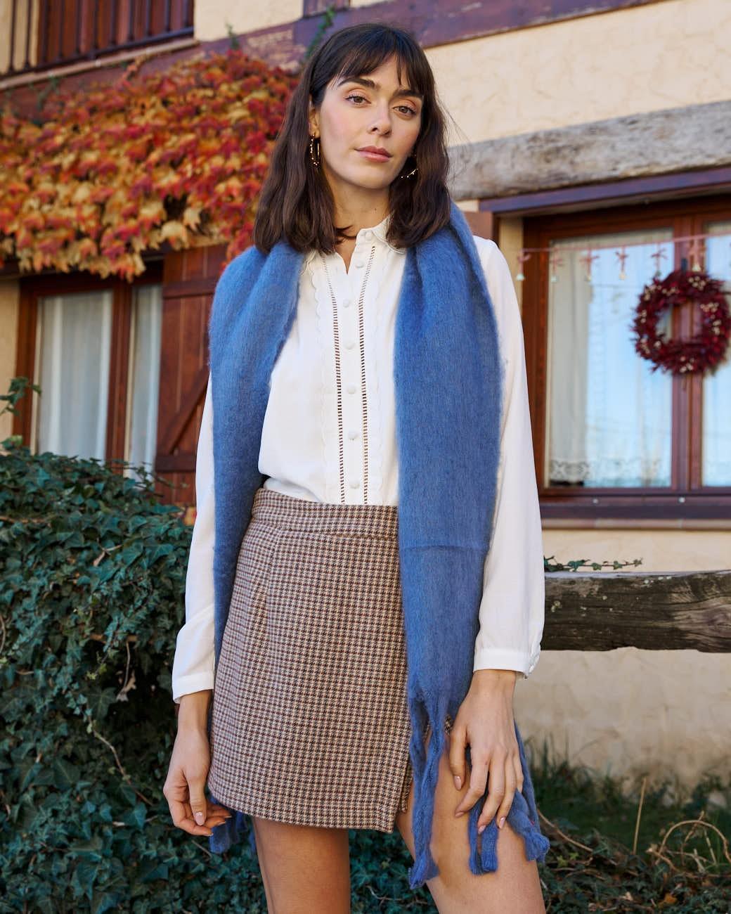 Noemí Fringed Scarf