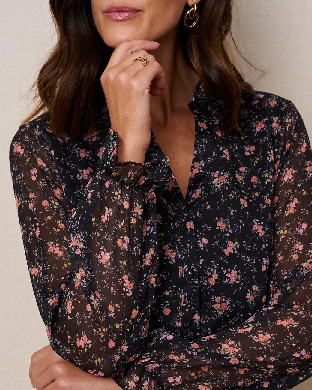 Camisa Flores Nina