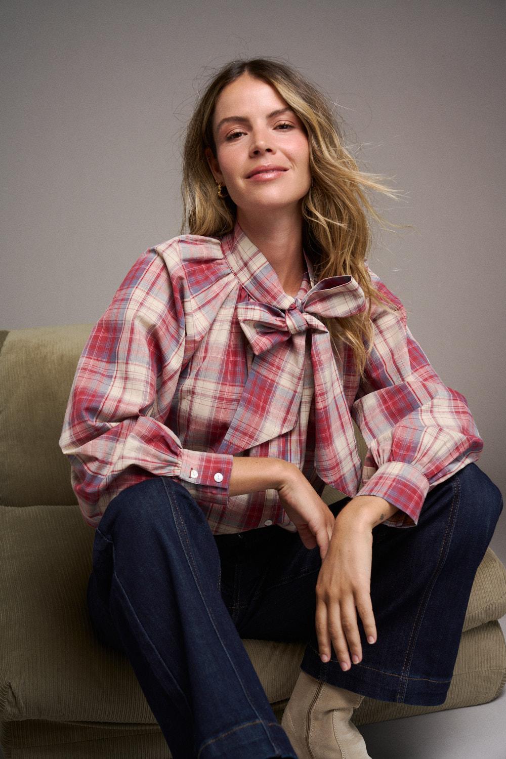 Blusa Cuadros Eloise