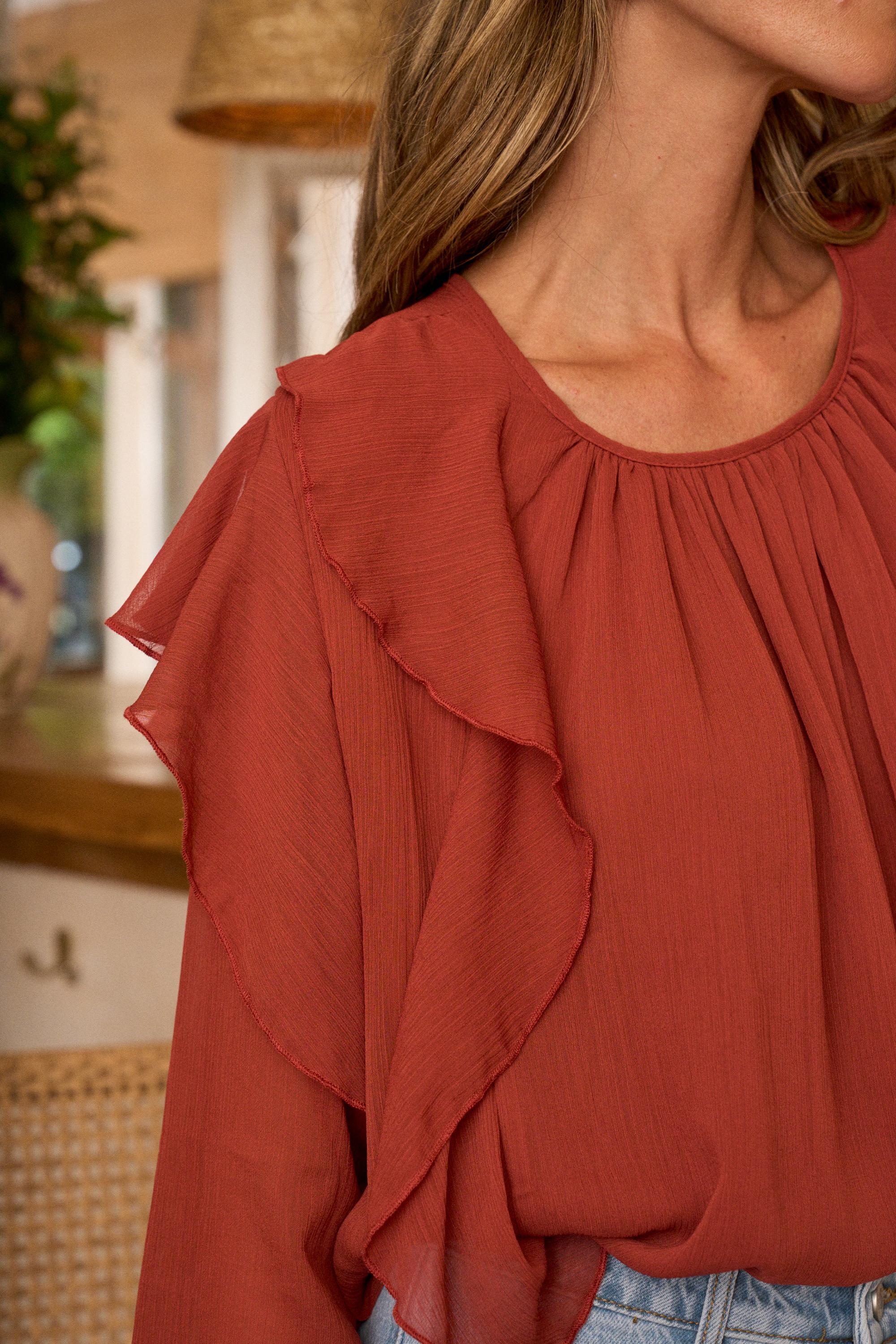 Blusa Volante Inaya