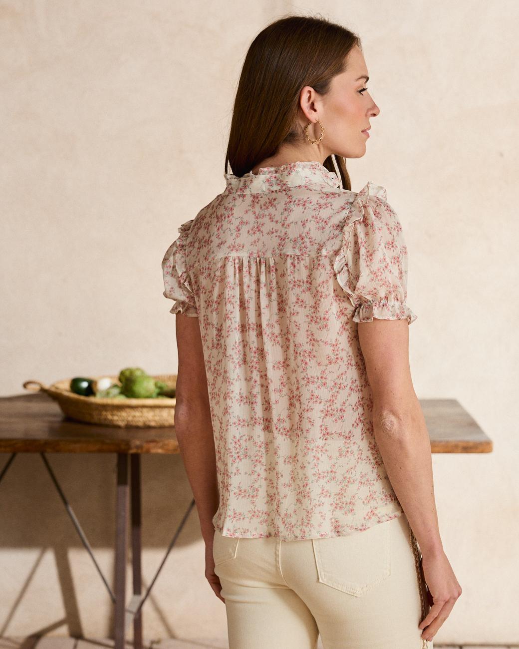 Blouse à fleurs Jasmine