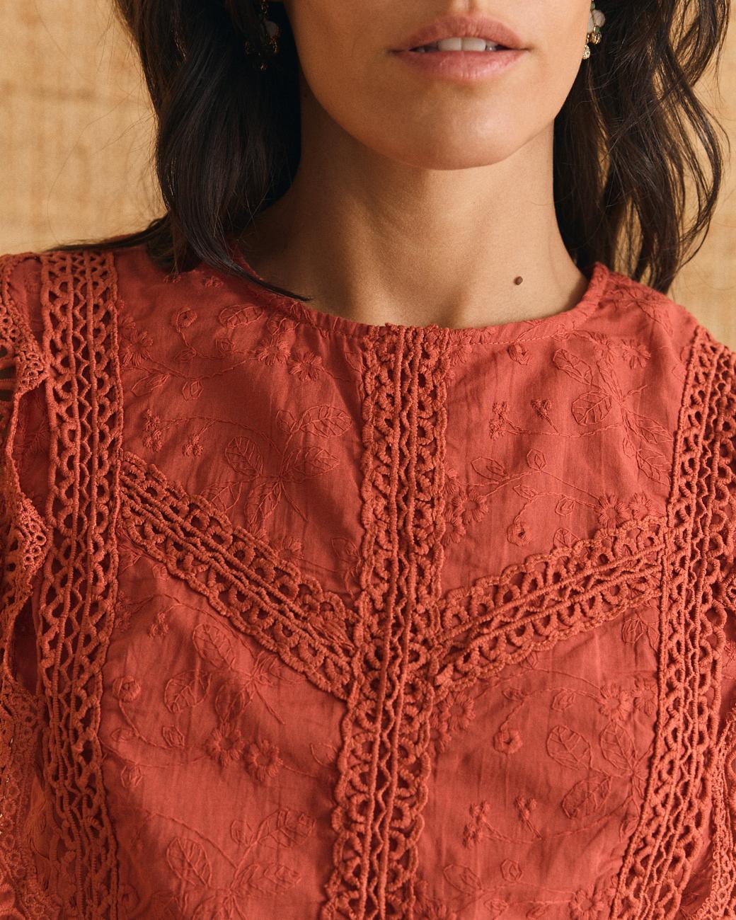 Blouse en maille Tana