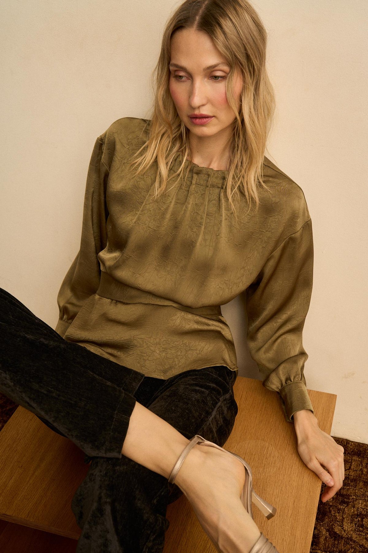 Ondine Gathered Blouse