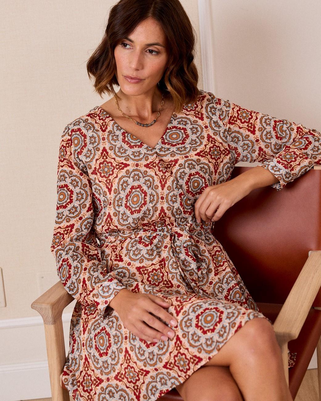 Vestido Corto Girasol