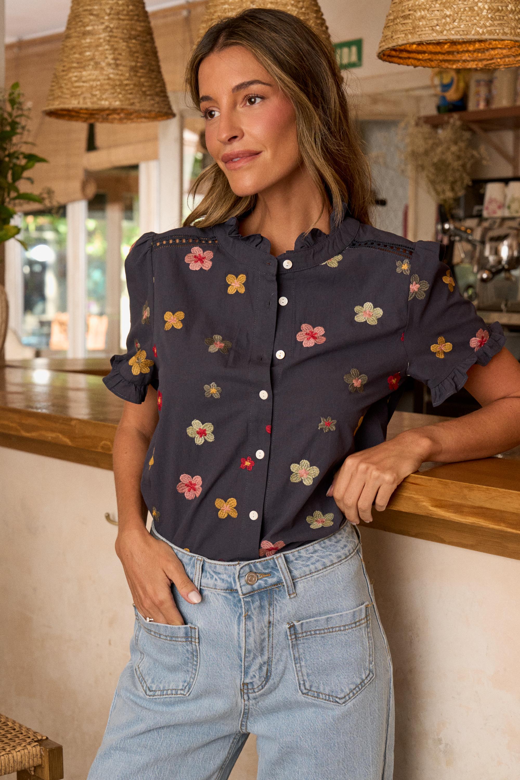 Camisa Flores Birna
