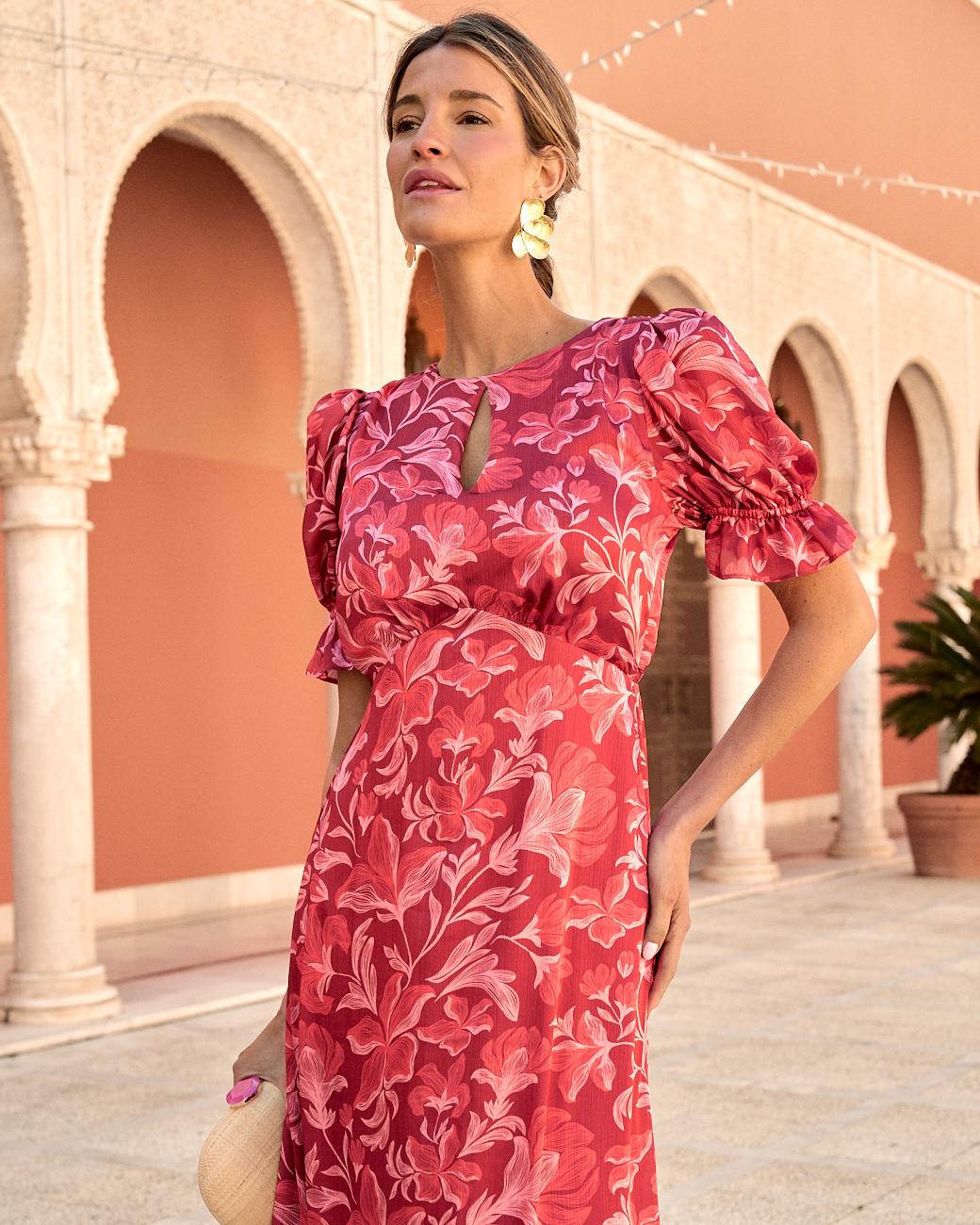 Amanda Print Dress